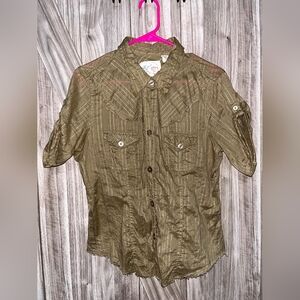 Girl Krazy button down soze XL Excellent condition